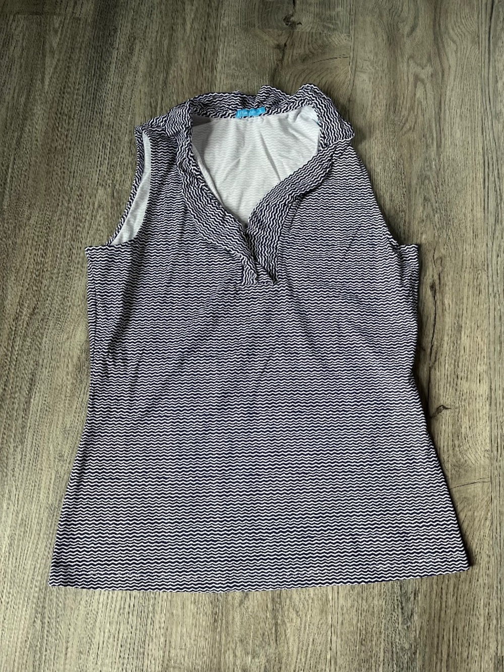 J.McLaughLin Sleeveless Durham Top Women's size S nylon spandex